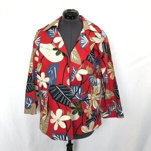 Westbound Red Blue Tan White Jacket